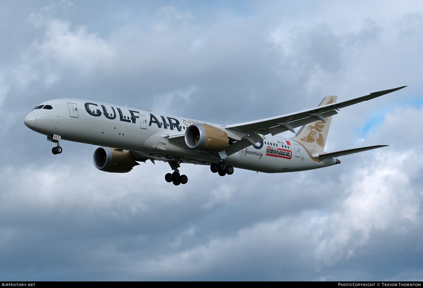 Aircraft Photo of A9C-FC | Boeing 787-9 Dreamliner | Gulf Air | AirHistory.net #218470
