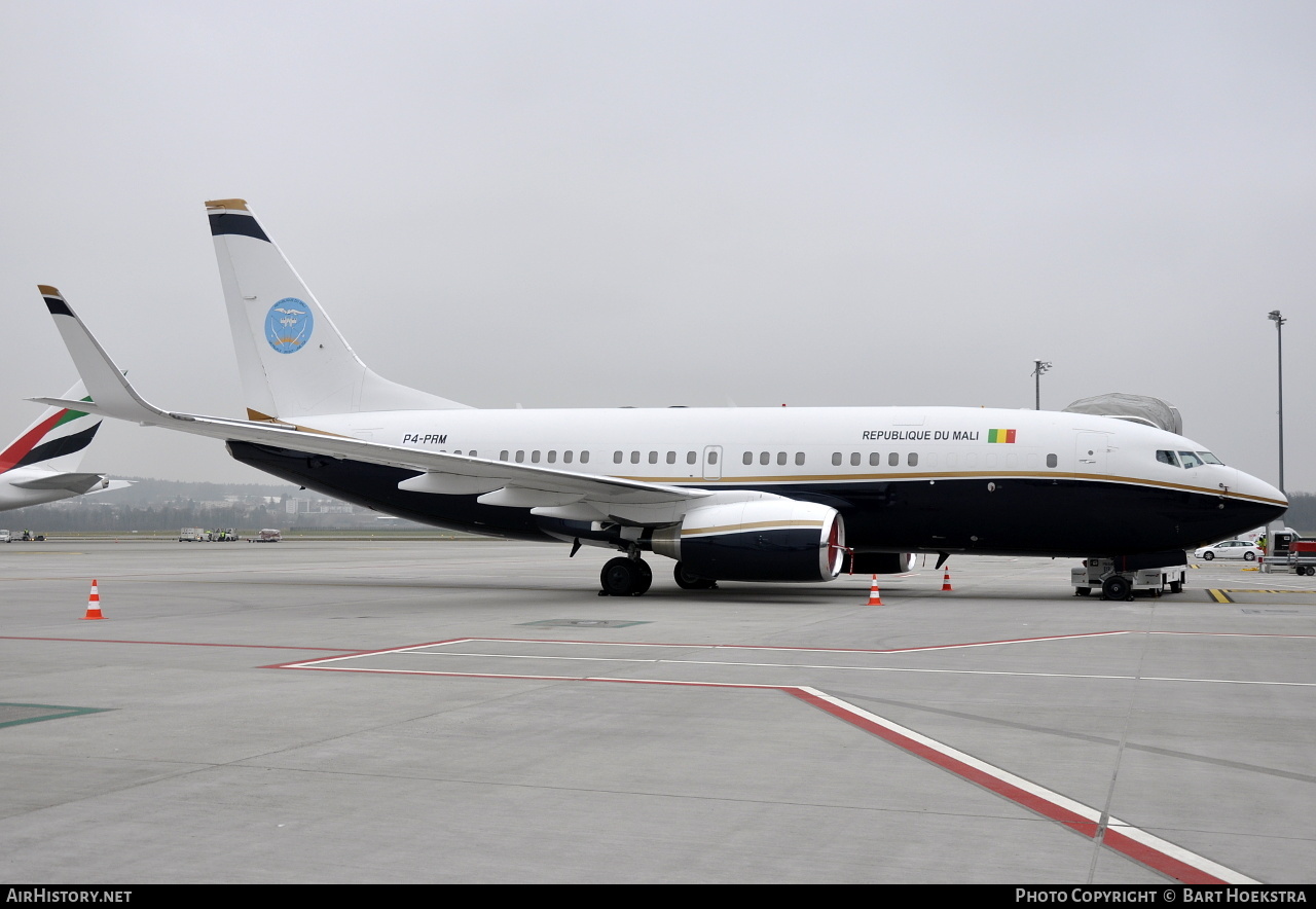 Aircraft Photo of P4-PRM | Boeing 737-7BC BBJ | République du Mali | AirHistory.net #218476