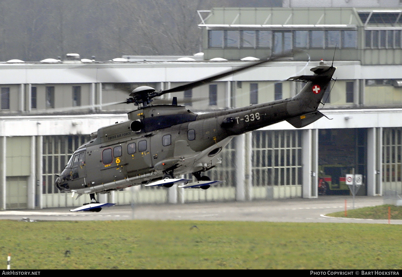 Aircraft Photo of T-338 | Eurocopter TH98 Cougar (AS-532UL) | Switzerland - Air Force | AirHistory.net #218478