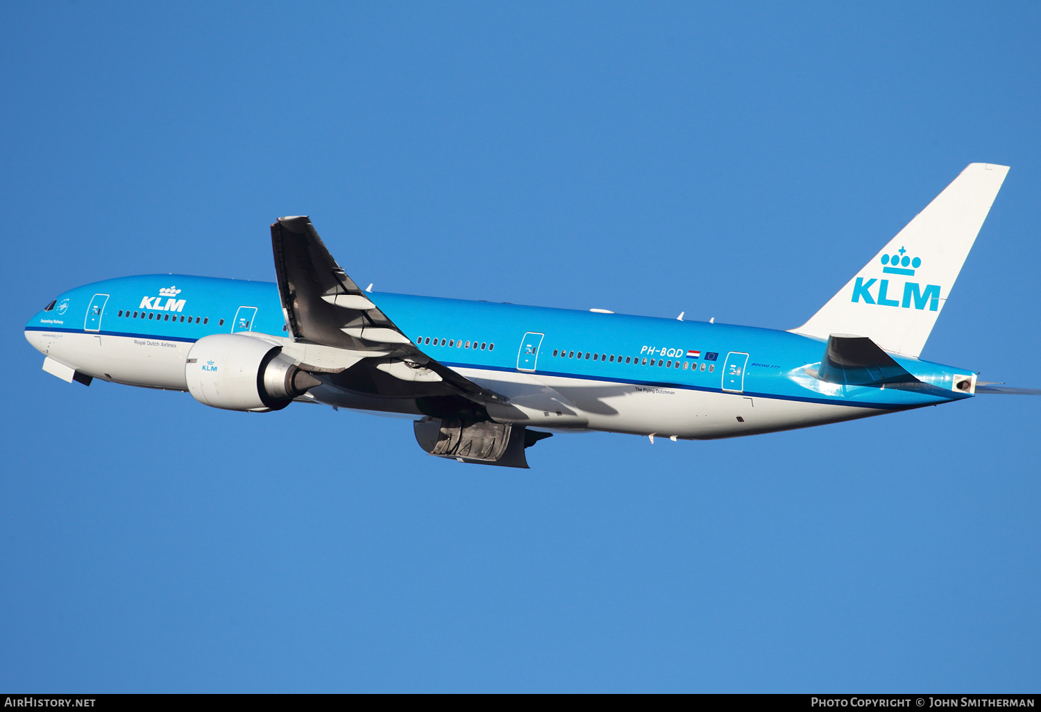 Aircraft Photo of PH-BQD | Boeing 777-206/ER | KLM - Royal Dutch Airlines | AirHistory.net #218486