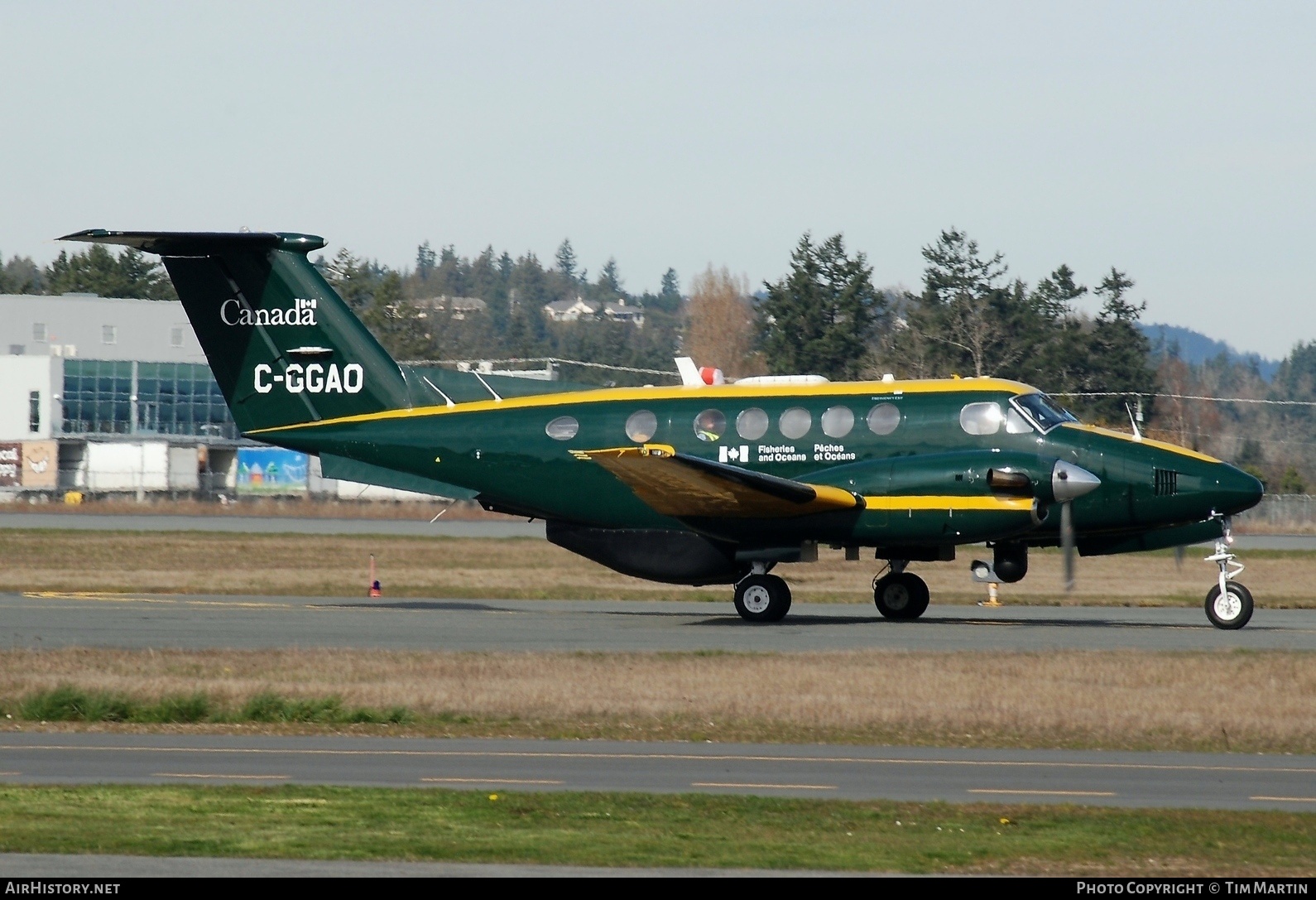 Aircraft Photo of C-GGAO | Beech 200 Super King Air | Fisheries and Oceans Canada | AirHistory.net #218490
