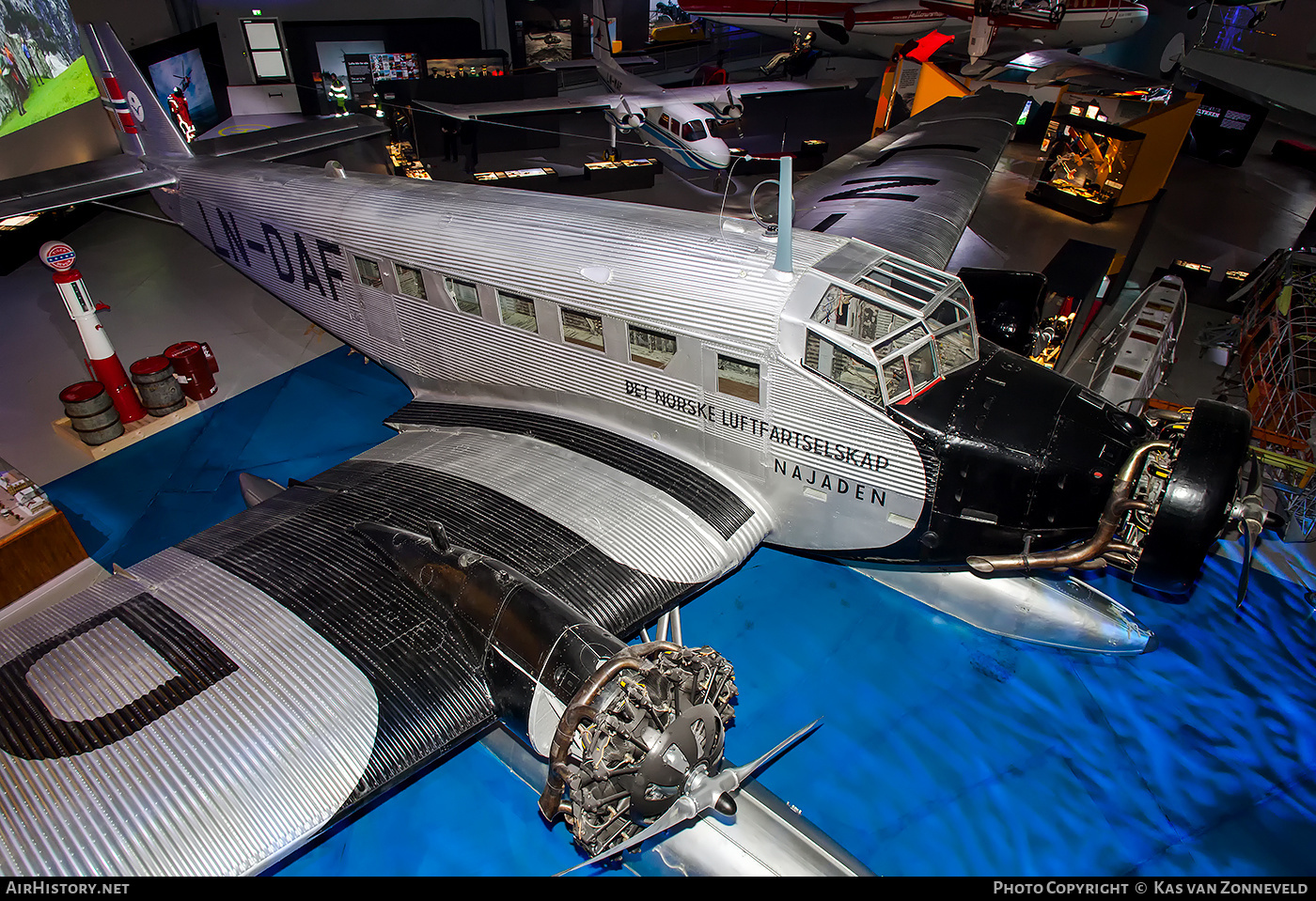 Aircraft Photo of LN-DAF | Junkers Ju 52/3m ge | Det Norske Luftfartselskap - DNL | AirHistory.net #218497