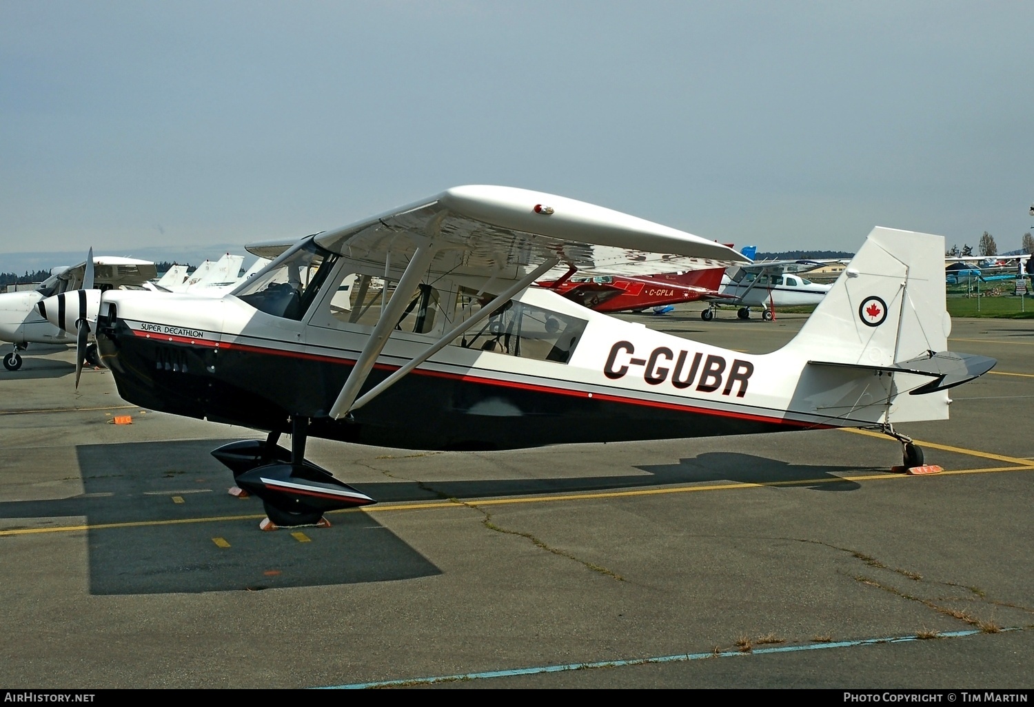 Aircraft Photo of C-GUBR | American Champion 8KCAB-180 Super Decathlon | AirHistory.net #218518