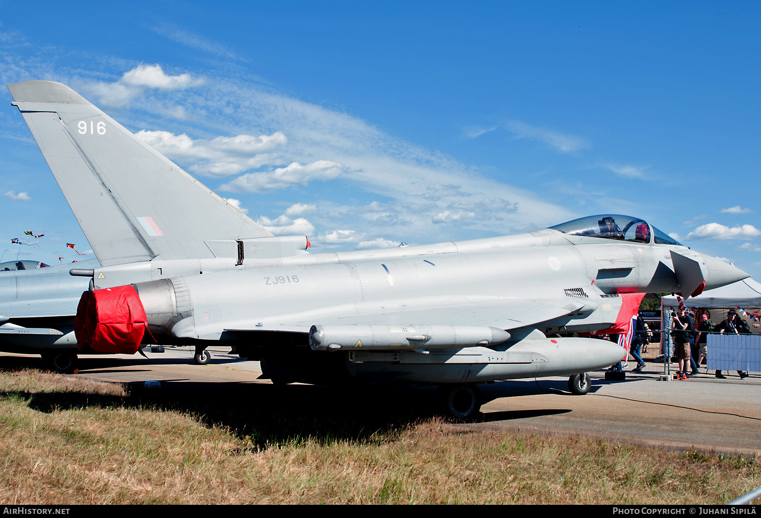 Aircraft Photo of ZJ916 | Eurofighter EF-2000 Typhoon FGR4 | UK - Air Force | AirHistory.net #218525
