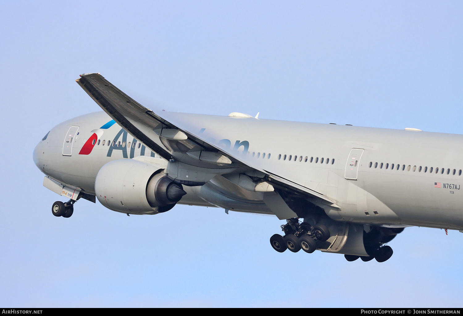 Aircraft Photo of N767AJ | Boeing 777-223/ER | American Airlines | AirHistory.net #218533