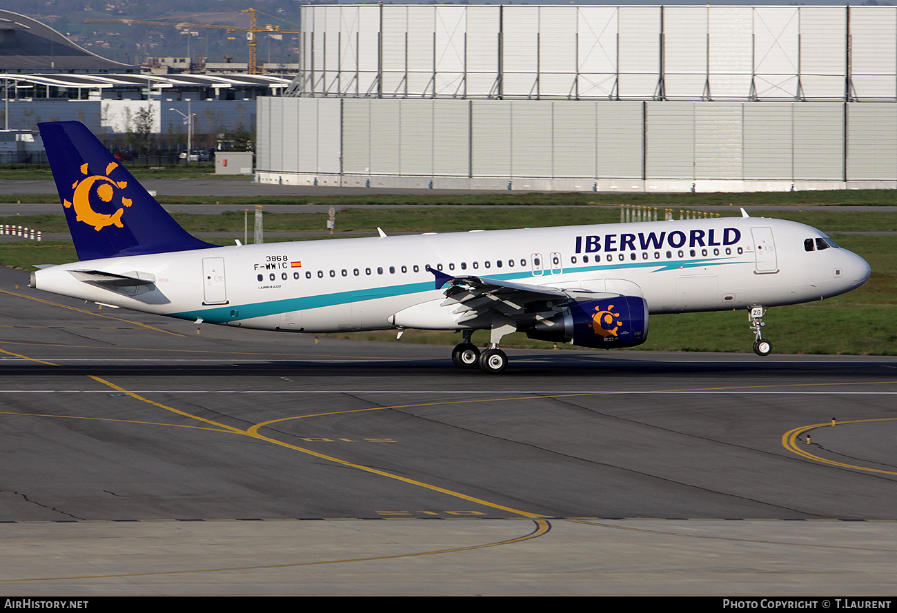 Aircraft Photo of F-WWIC | Airbus A320-214 | Iberworld Airlines | AirHistory.net #218543