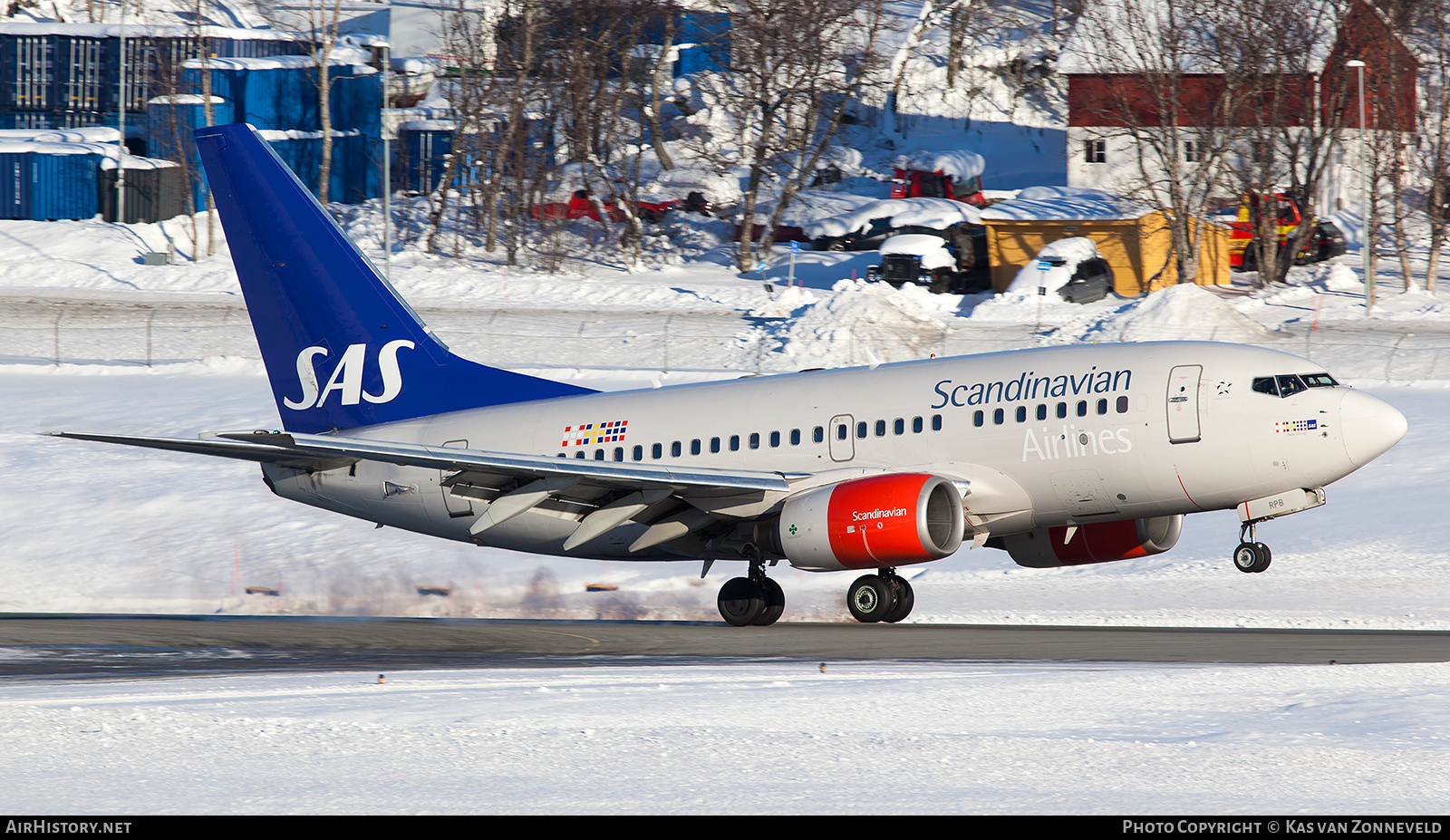 Aircraft Photo of LN-RPB | Boeing 737-683 | Scandinavian Airlines - SAS | AirHistory.net #218550