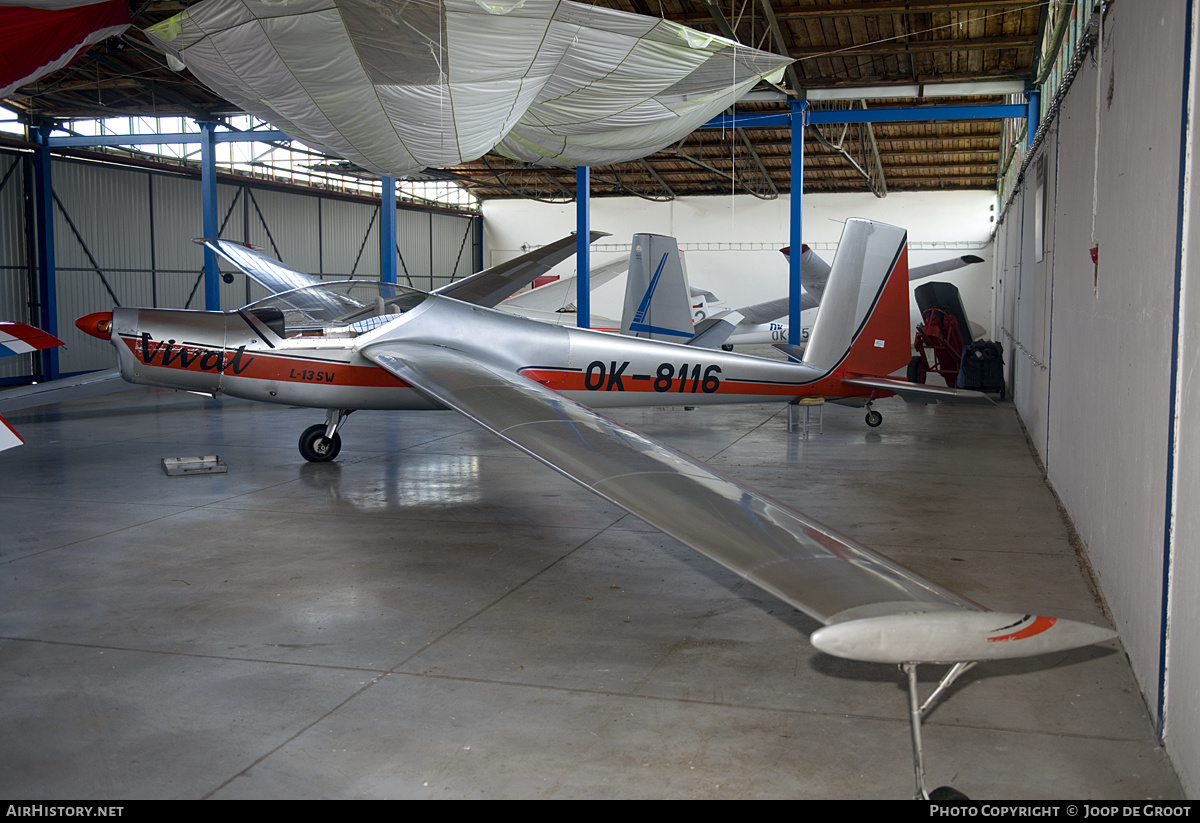 Aircraft Photo of OK-8116 | Aerotechnik L-13SW Vivat | AirHistory.net #218552