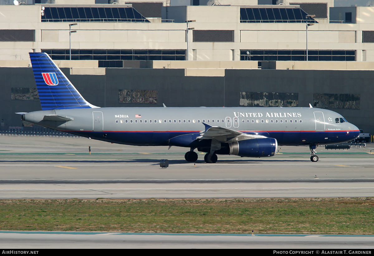 Aircraft Photo of N436UA | Airbus A320-232 | United Airlines | AirHistory.net #218574