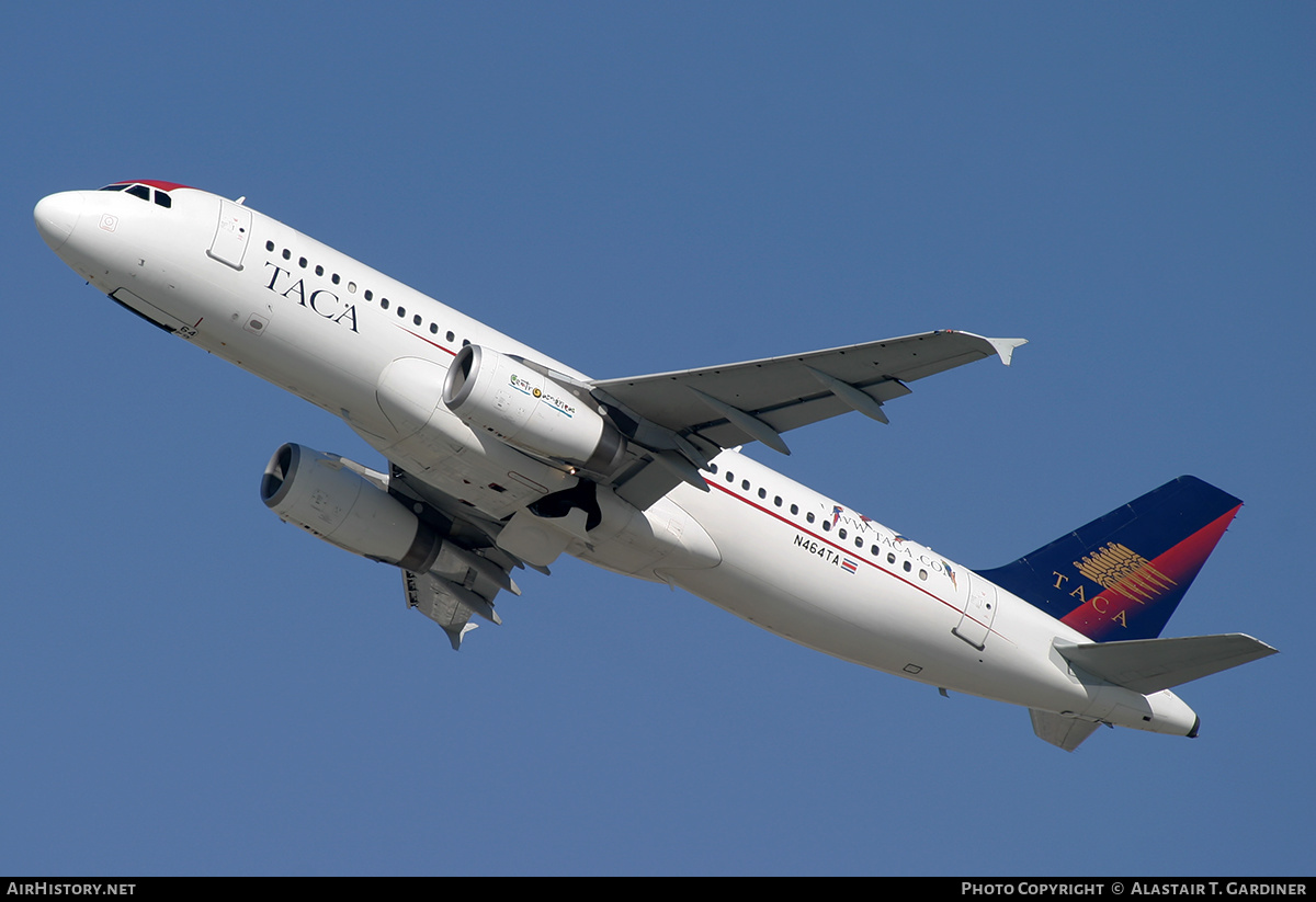 Aircraft Photo of N464TA | Airbus A320-233 | TACA - Transportes Aéreos Centro Americanos | AirHistory.net #218589