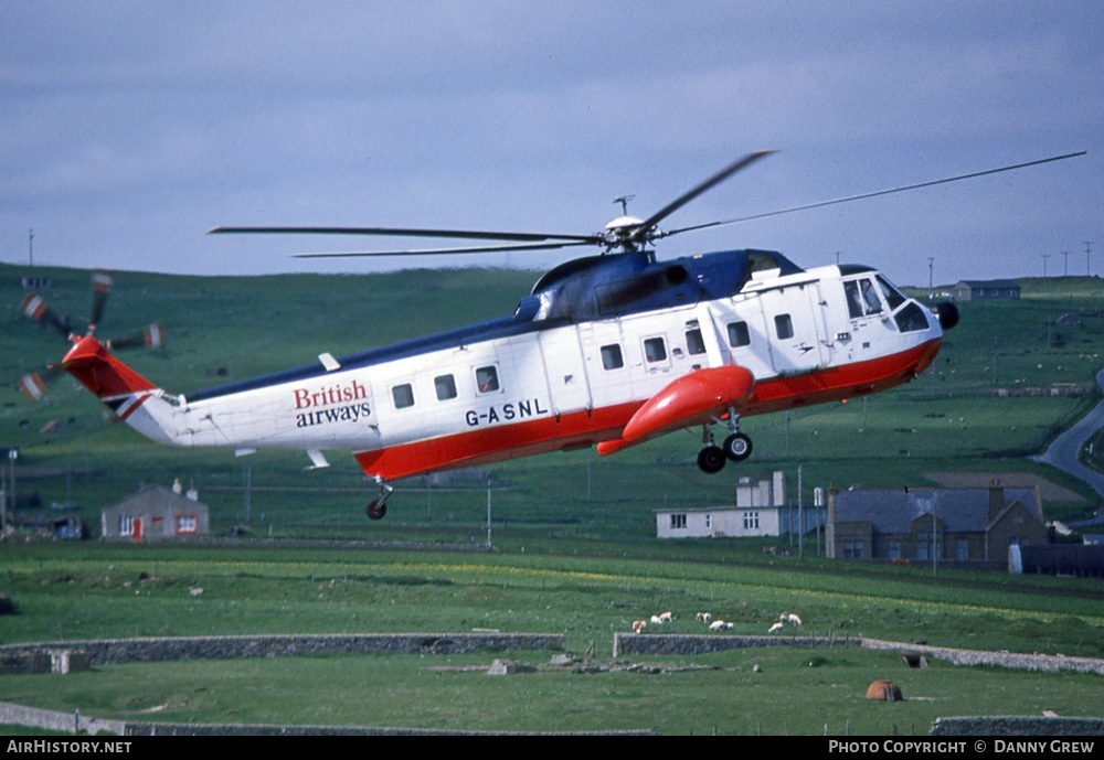 Aircraft Photo of G-ASNL | Sikorsky S-61N | British Airways Helicopters | AirHistory.net #218593