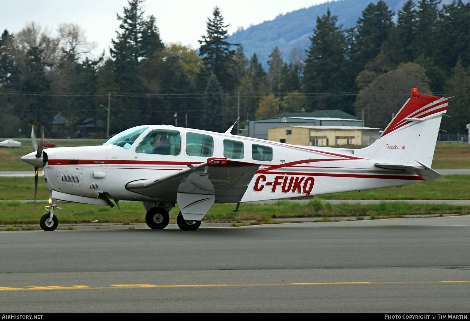 Aircraft Photo of C-FUKQ | Beech B36TC Bonanza | AirHistory.net #218594