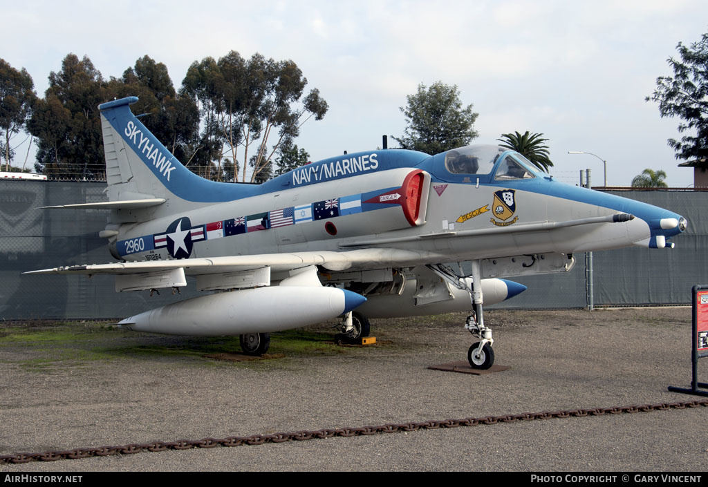 Aircraft Photo of 160264 | McDonnell Douglas A-4M Skyhawk II | USA - Marines | AirHistory.net #218599