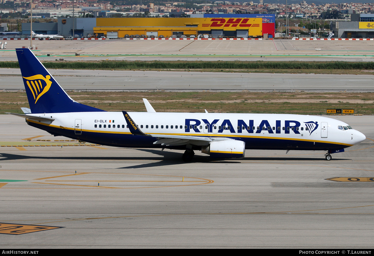 Aircraft Photo of EI-DLX | Boeing 737-8AS | Ryanair | AirHistory.net #218611