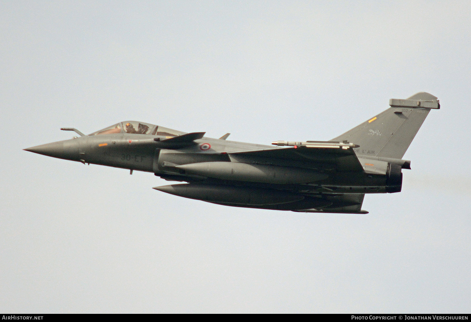 Aircraft Photo of 102 | Dassault Rafale C | France - Air Force | AirHistory.net #218619