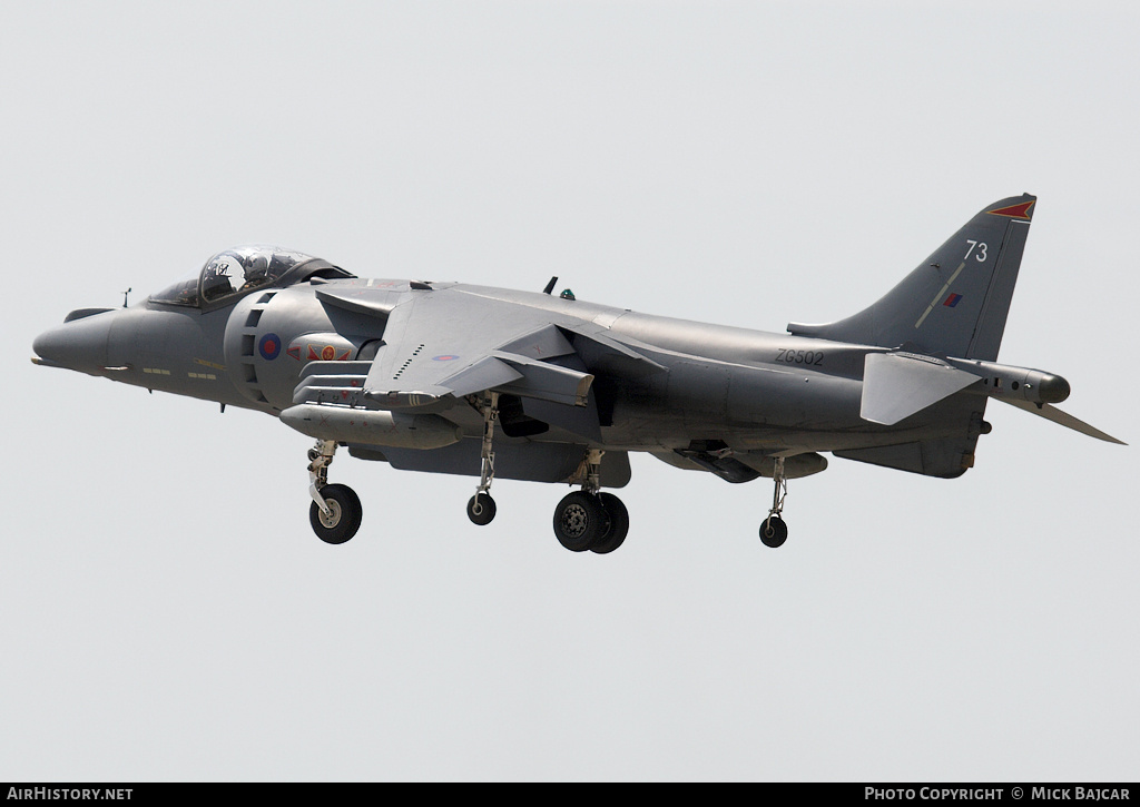 Aircraft Photo of ZG502 | British Aerospace Harrier GR7 | UK - Navy | AirHistory.net #218629