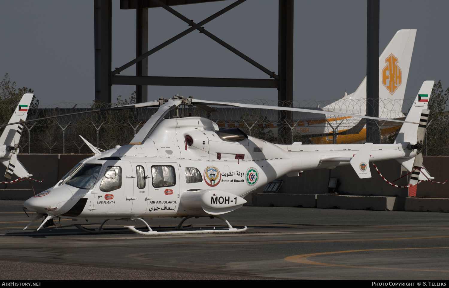 Aircraft Photo of MOH-1 | Bell 430 | Kuwait Ministry of Health | AirHistory.net #218640