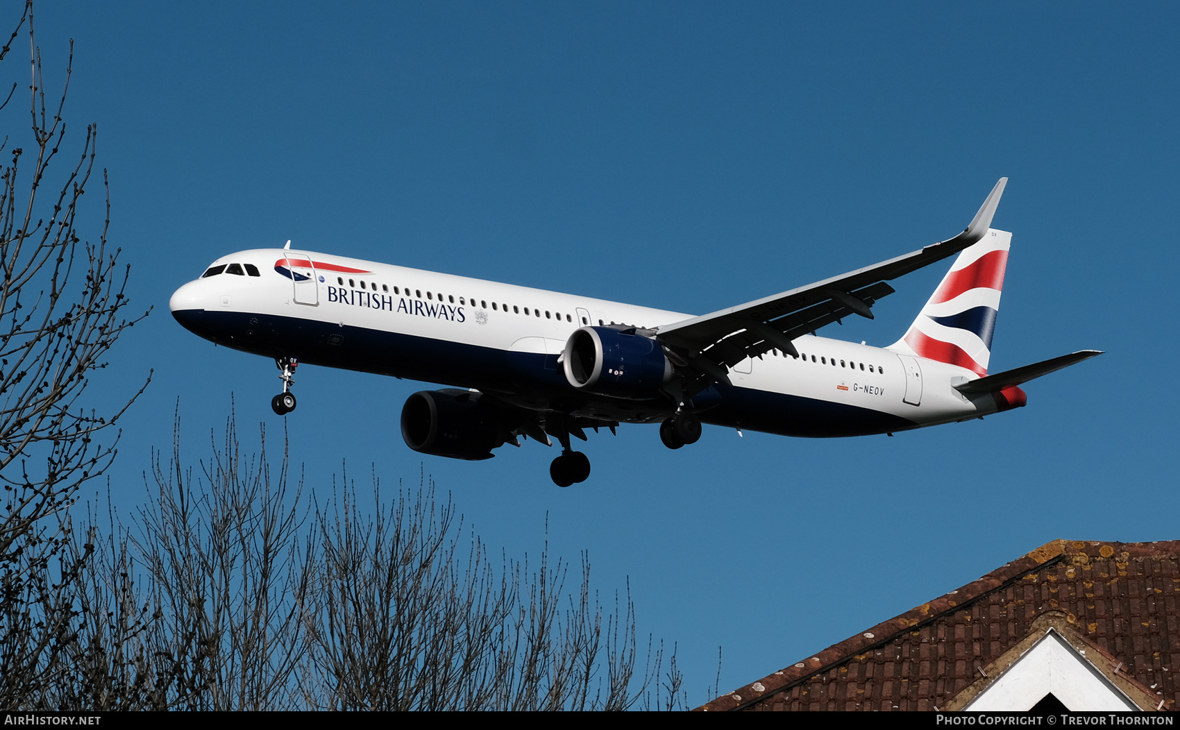 Aircraft Photo of G-NEOV | Airbus A321-251NX | British Airways | AirHistory.net #218644