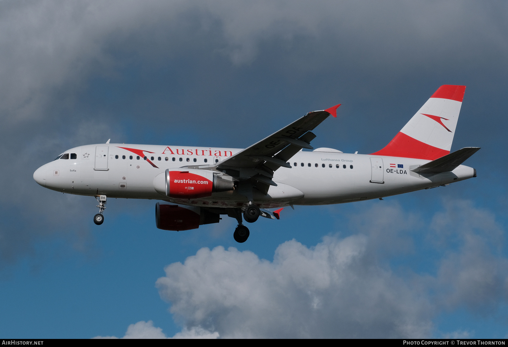 Aircraft Photo of OE-LDA | Airbus A319-112 | Austrian Airlines | AirHistory.net #218648
