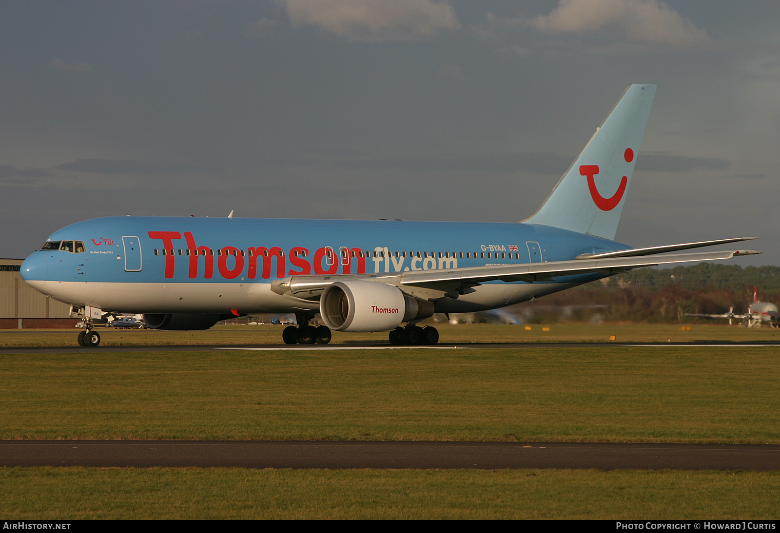 Aircraft Photo of G-BYAA | Boeing 767-204/ER | Thomsonfly | AirHistory.net #218649