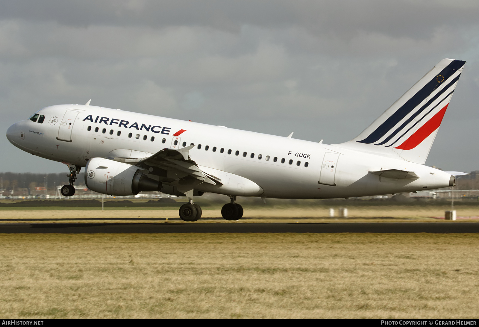 Aircraft Photo of F-GUGK | Airbus A318-111 | Air France | AirHistory.net #218664