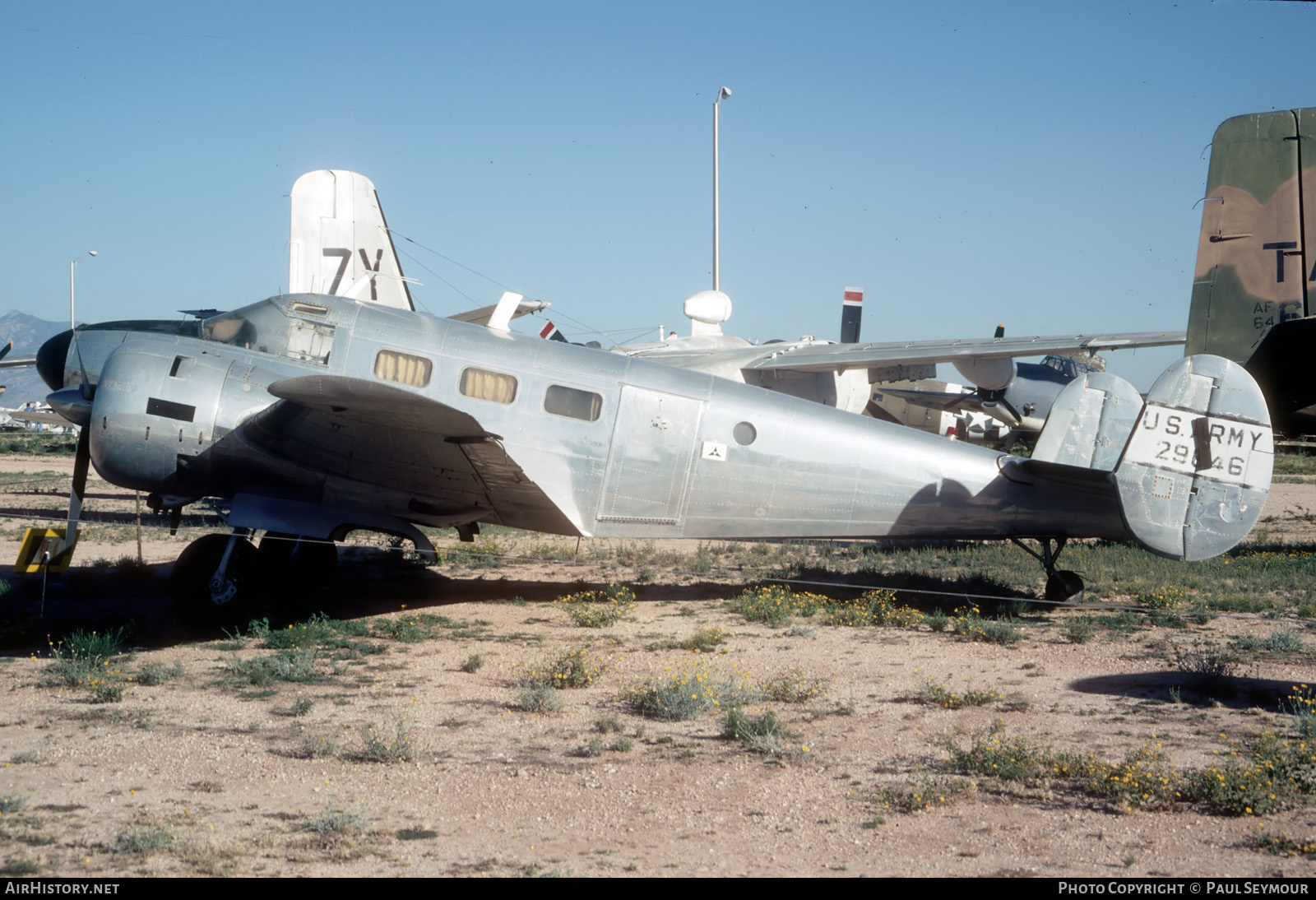 Aircraft Photo of 29646 | Beech UC-45J Expeditor | USA - Army | AirHistory.net #218672