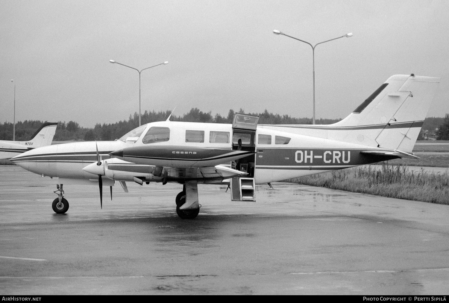 Aircraft Photo of OH-CRU | Cessna 402B Businessliner | AirHistory.net #218680