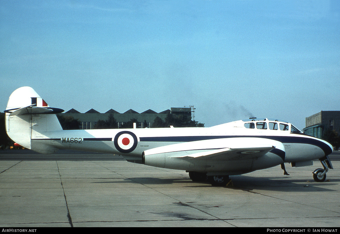 Aircraft Photo of WA662 | Gloster Meteor T7 | UK - Air Force | AirHistory.net #218685