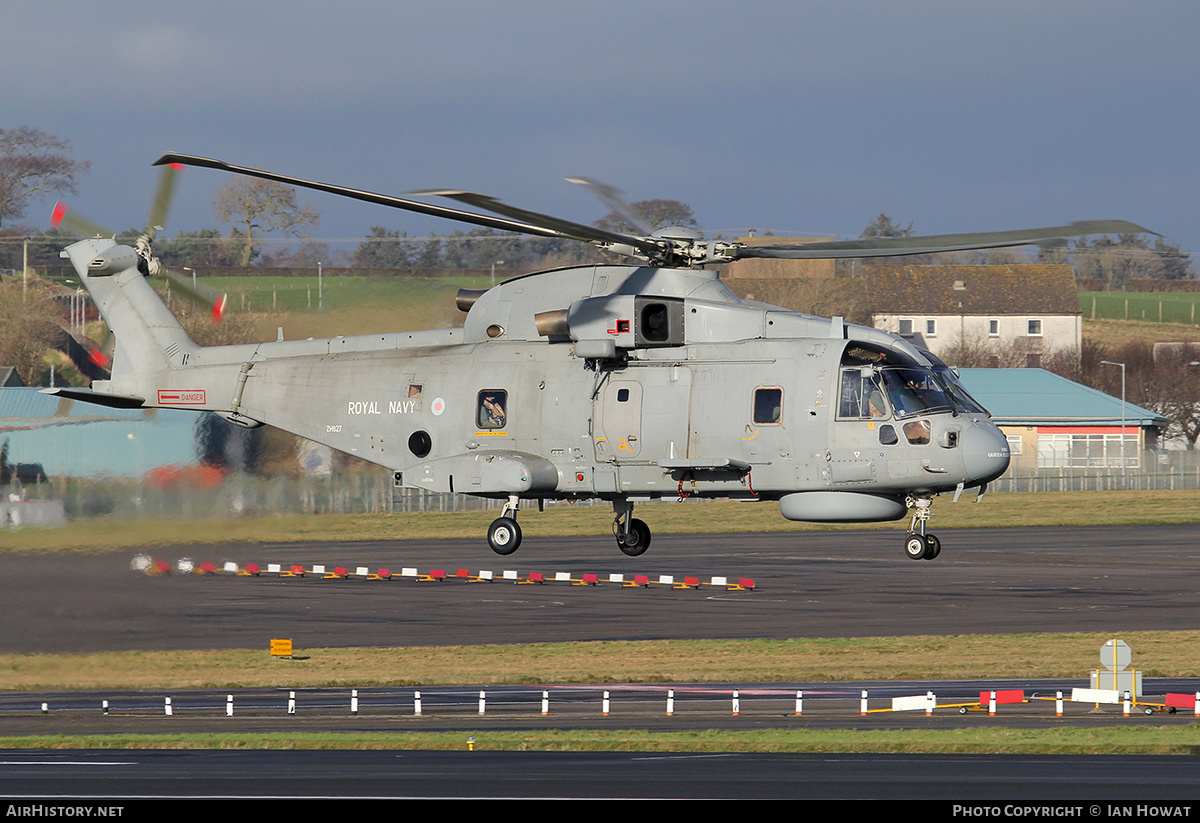 Aircraft Photo of ZH827 | EHI EH101-111 Merlin HM2 | UK - Navy | AirHistory.net #218696