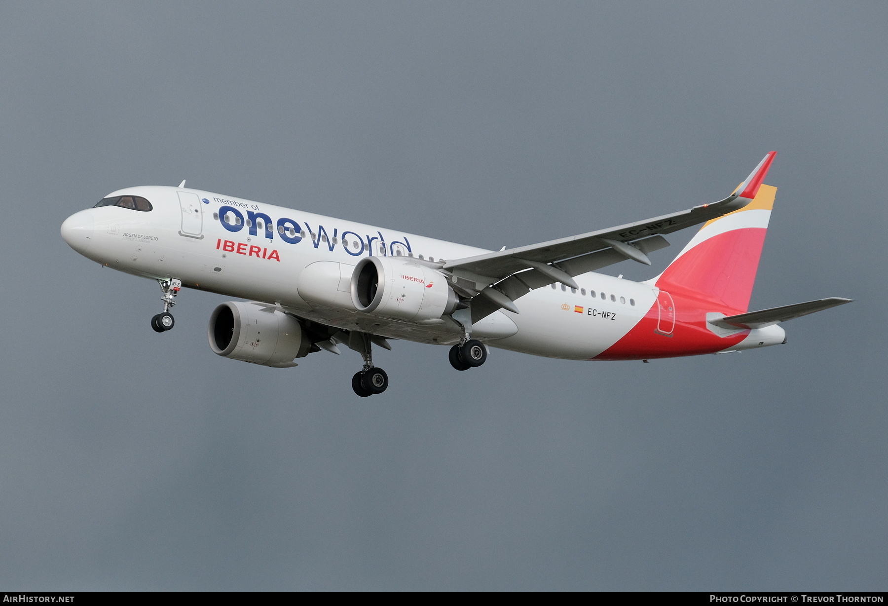 Aircraft Photo of EC-NFZ | Airbus A320-251N | Iberia | AirHistory.net #218700