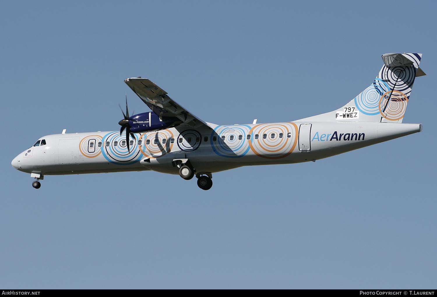 Aircraft Photo of F-WWEZ | ATR ATR-72-500 (ATR-72-212A) | Aer Arann | AirHistory.net #218729