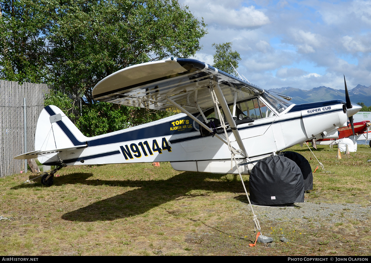 Aircraft Photo of N91144 | Piper PA-18-150 Super Cub | Tom's Alaskan Air | AirHistory.net #218733