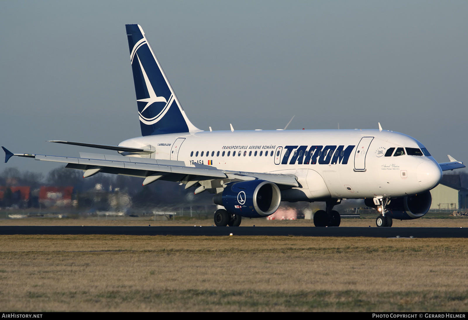 Aircraft Photo of YR-ASA | Airbus A318-111 | TAROM - Transporturile Aeriene Române | AirHistory.net #218740