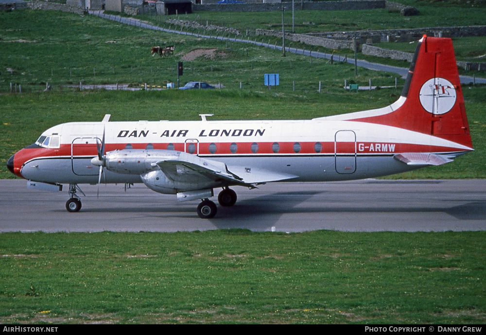 Aircraft Photo of G-ARMW | Avro 748 Srs1/101 | Dan-Air London | AirHistory.net #218743