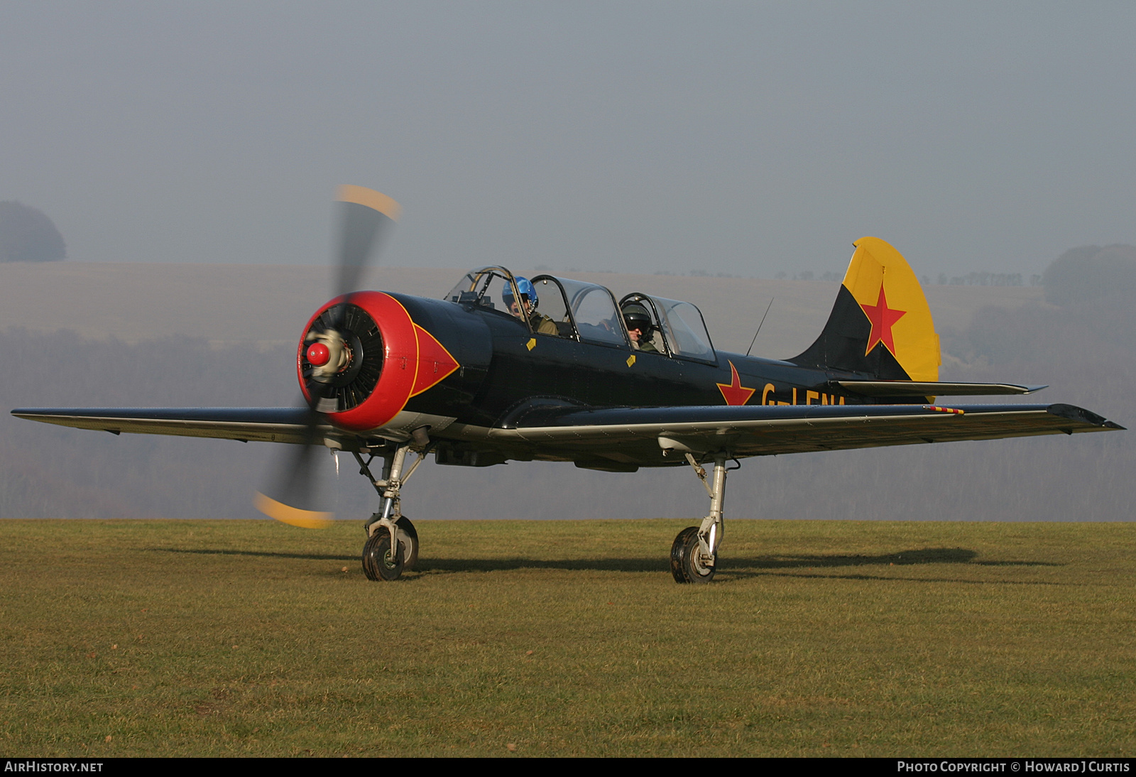 Aircraft Photo of G-LENA | Yakovlev Yak-52 | Russia - Air Force | AirHistory.net #218776