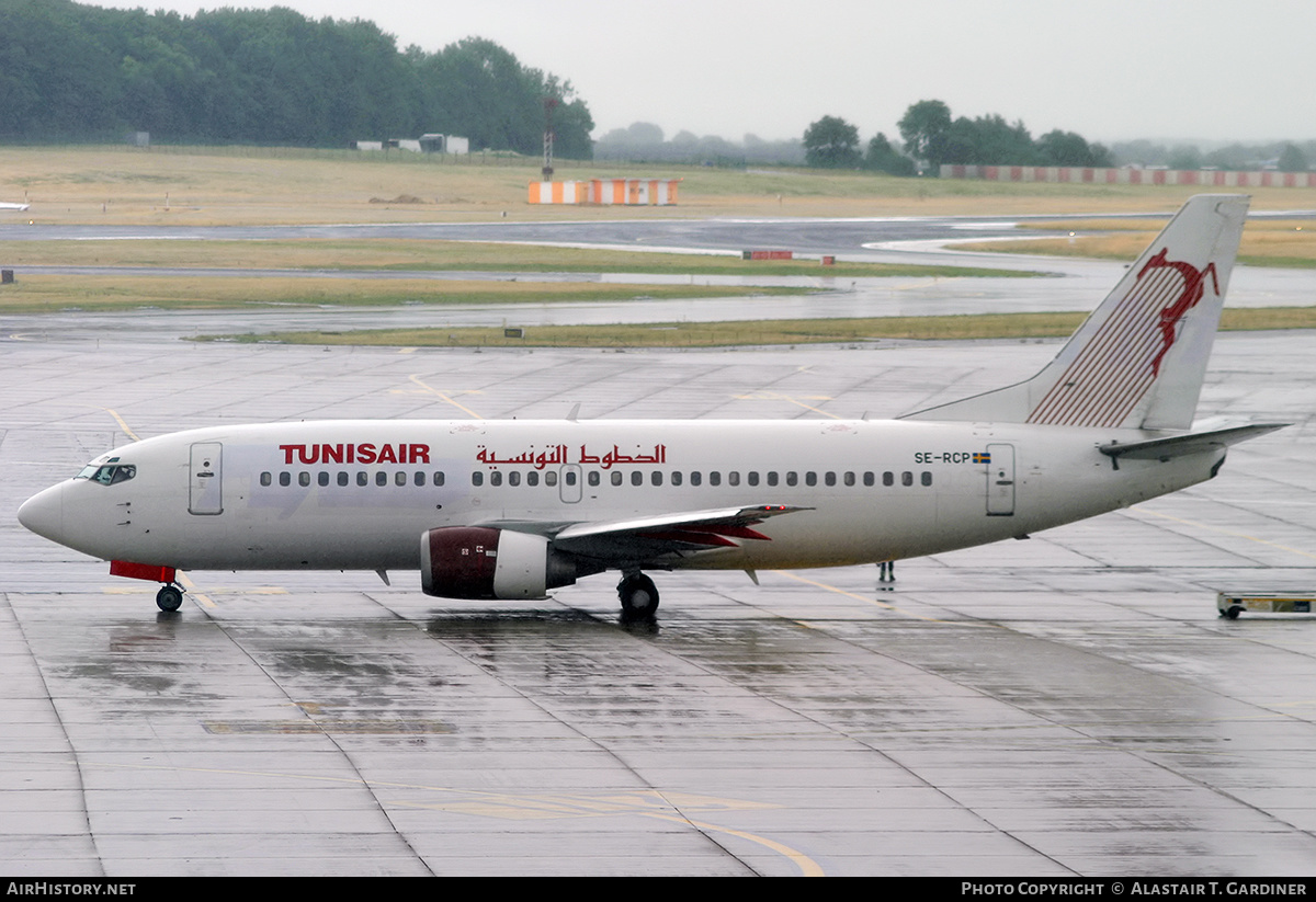 Aircraft Photo of SE-RCP | Boeing 737-33A | Tunisair | AirHistory.net #218778
