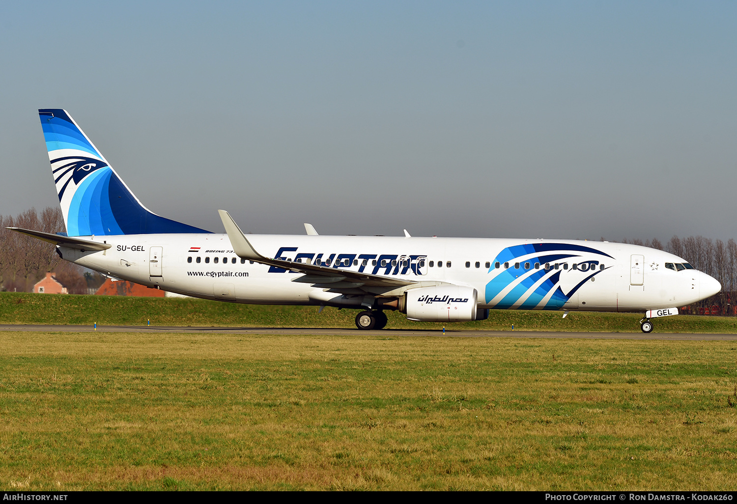 Aircraft Photo of SU-GEL | Boeing 737-800 | EgyptAir | AirHistory.net #218801