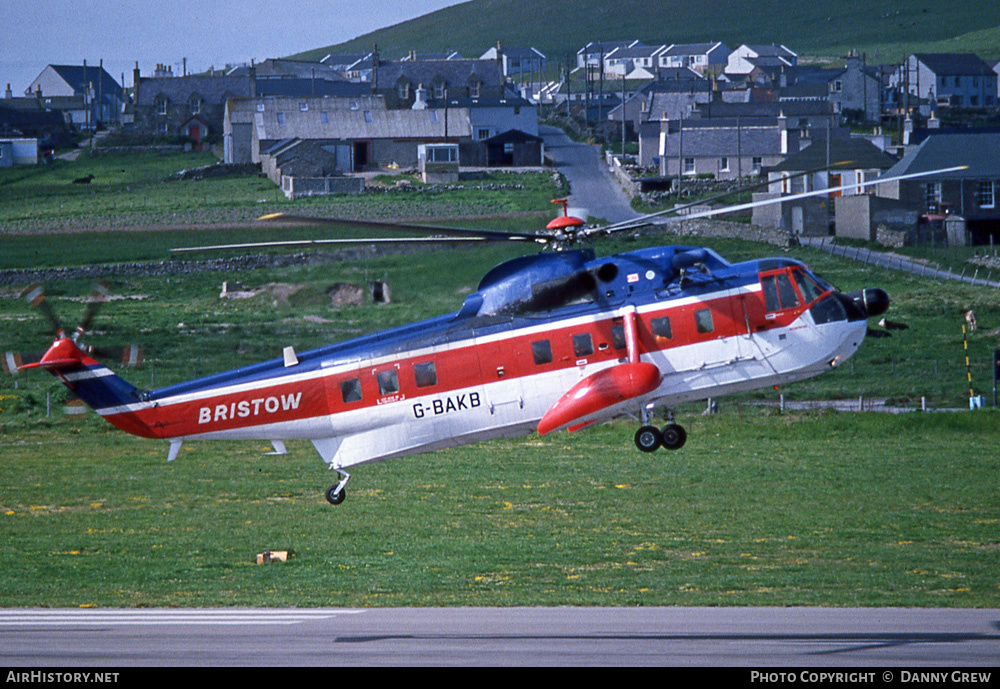 Aircraft Photo of G-BAKB | Sikorsky S-61N | Bristow Helicopters | AirHistory.net #218825