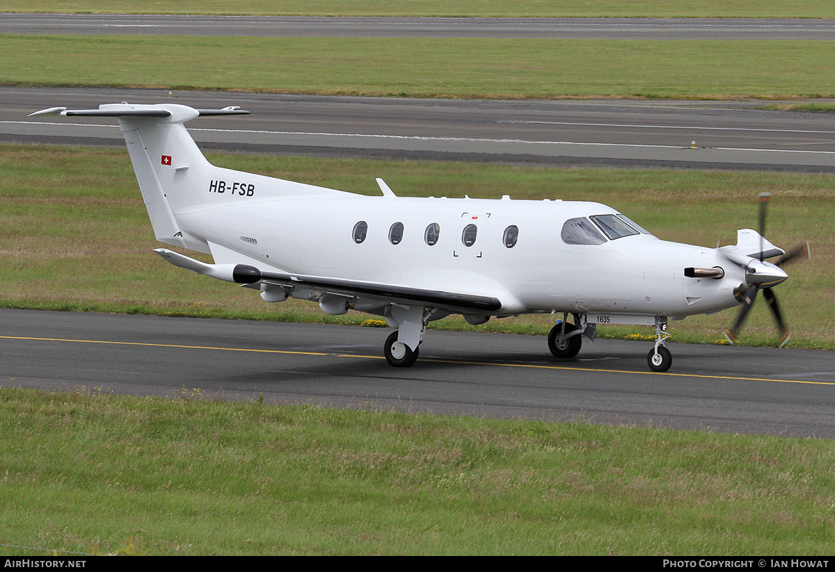 Aircraft Photo of HB-FSB | Pilatus PC-12NG (PC-12/47E) | AirHistory.net #218826