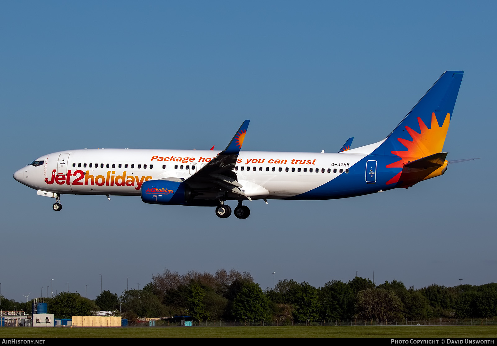 Aircraft Photo of G-JZHM | Boeing 737-800 | Jet2 Holidays | AirHistory.net #218828