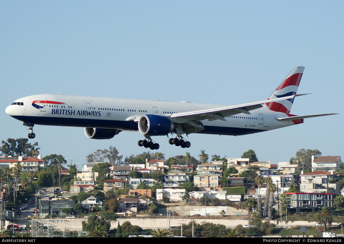 Aircraft Photo of G-STBI | Boeing 777-336/ER | British Airways | AirHistory.net #218837