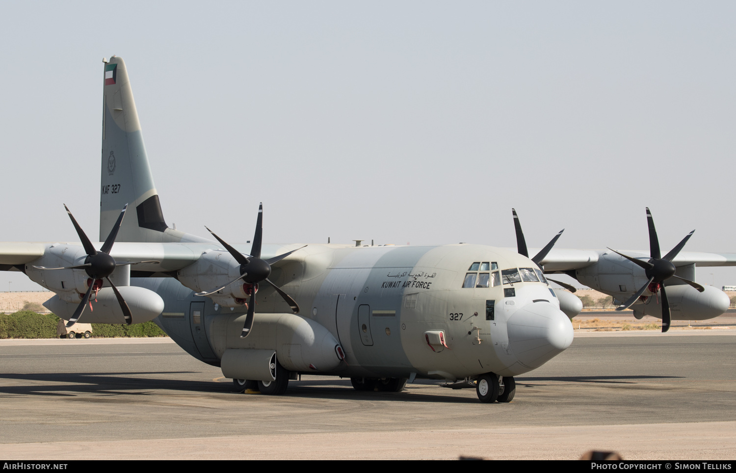 Aircraft Photo of KAF327 | Lockheed Martin KC-130J Hercules | Kuwait - Air Force | AirHistory.net #218845