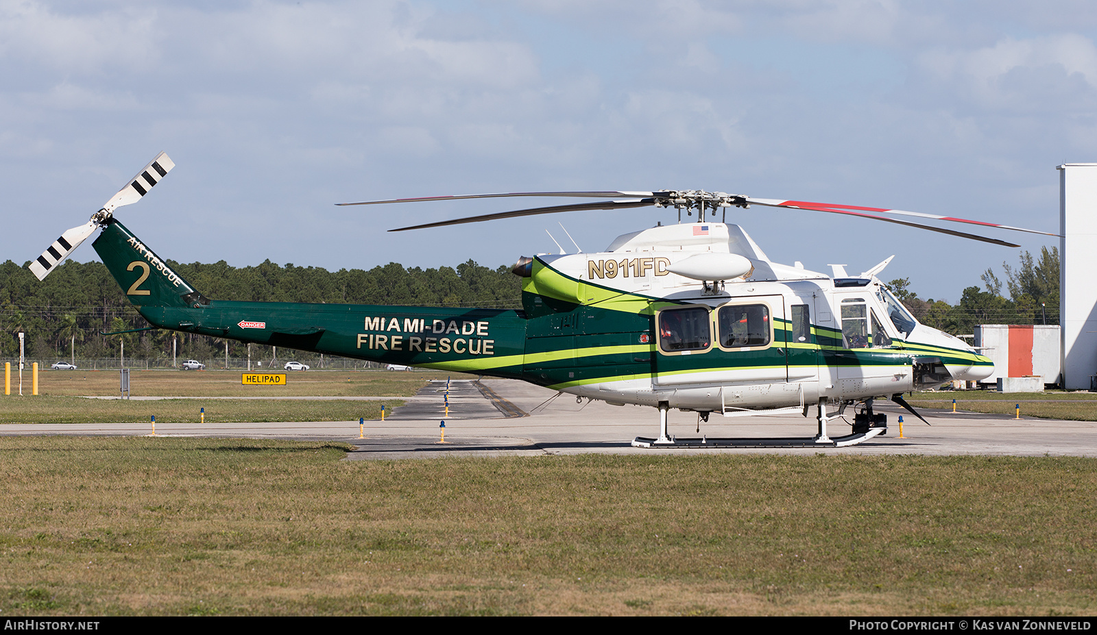 Aircraft Photo of N911FD | Bell 412EP | Miami-Dade Fire Rescue | AirHistory.net #218852
