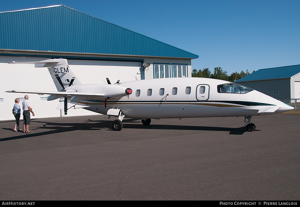 Aircraft Photo of C-GLEM | Piaggio P-180 Avanti | Cascades | AirHistory.net #218885