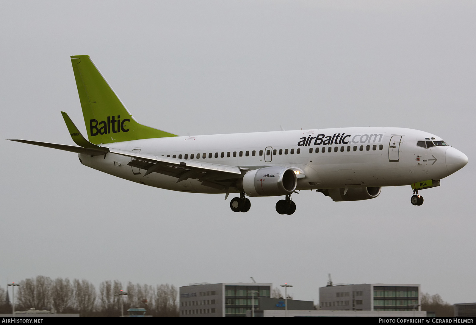 Aircraft Photo of YL-BBL | Boeing 737-33V | AirBaltic | AirHistory.net #218891
