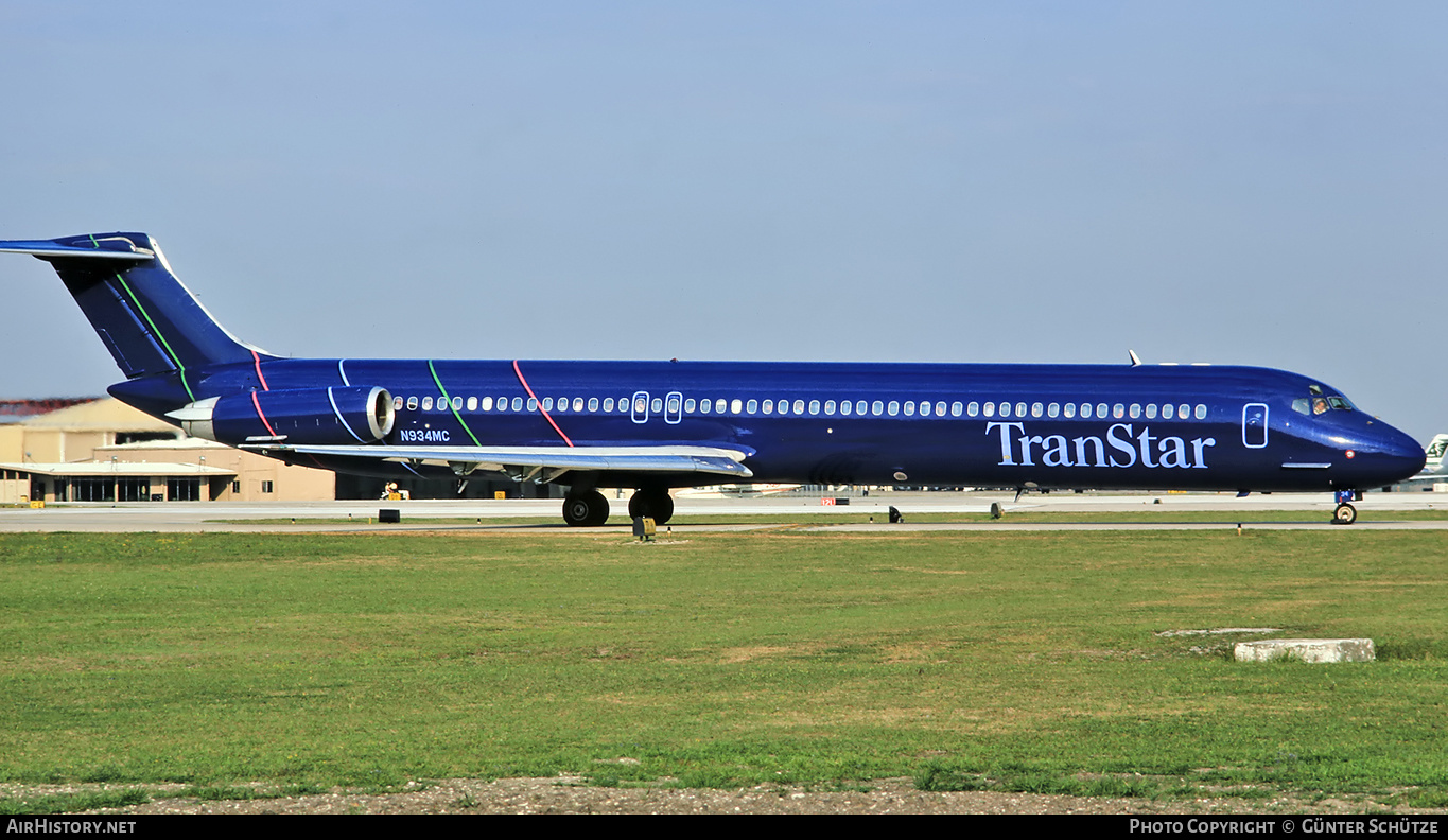 Aircraft Photo of N934MC | McDonnell Douglas MD-82 (DC-9-82) | TranStar Airlines | AirHistory.net #218894