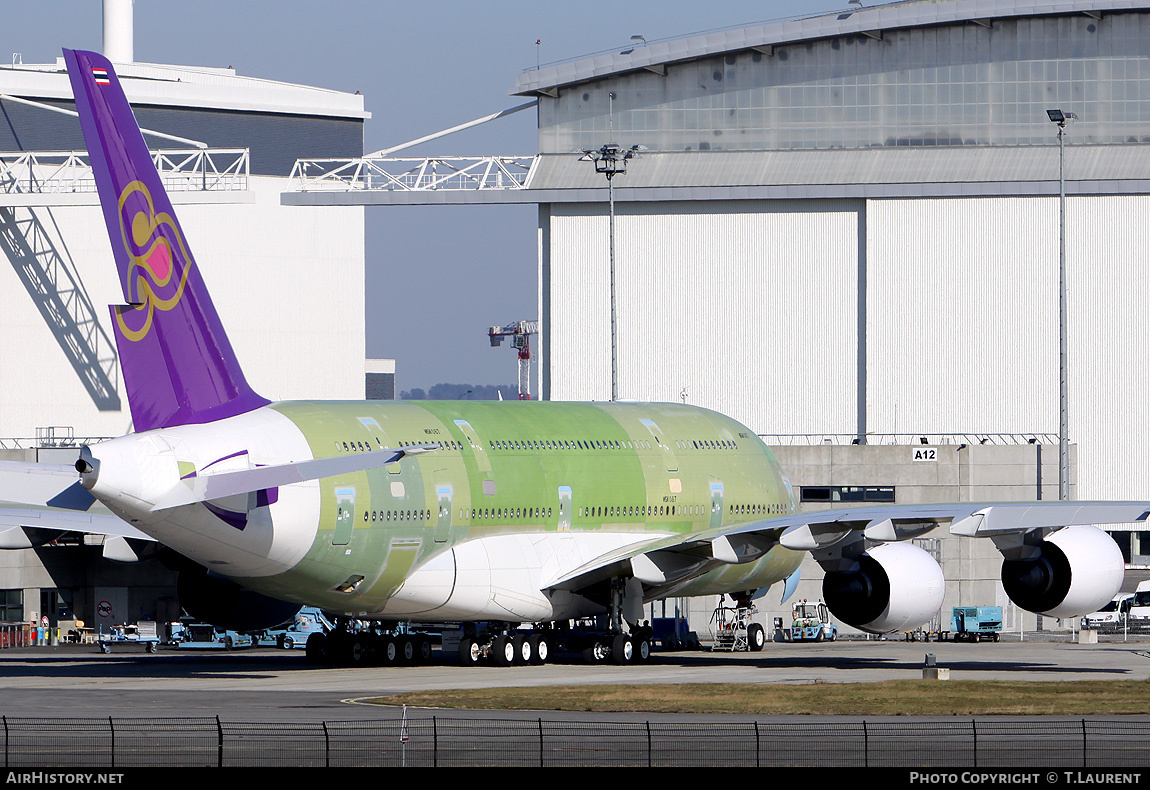 Aircraft Photo of F-WWAO | Airbus A380-841 | Thai Airways International | AirHistory.net #218907