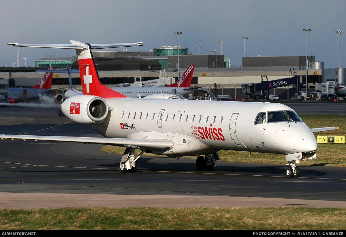 Aircraft Photo of HB-JAV | Embraer ERJ-145LU (EMB-145LU) | Swiss International Air Lines | AirHistory.net #218913