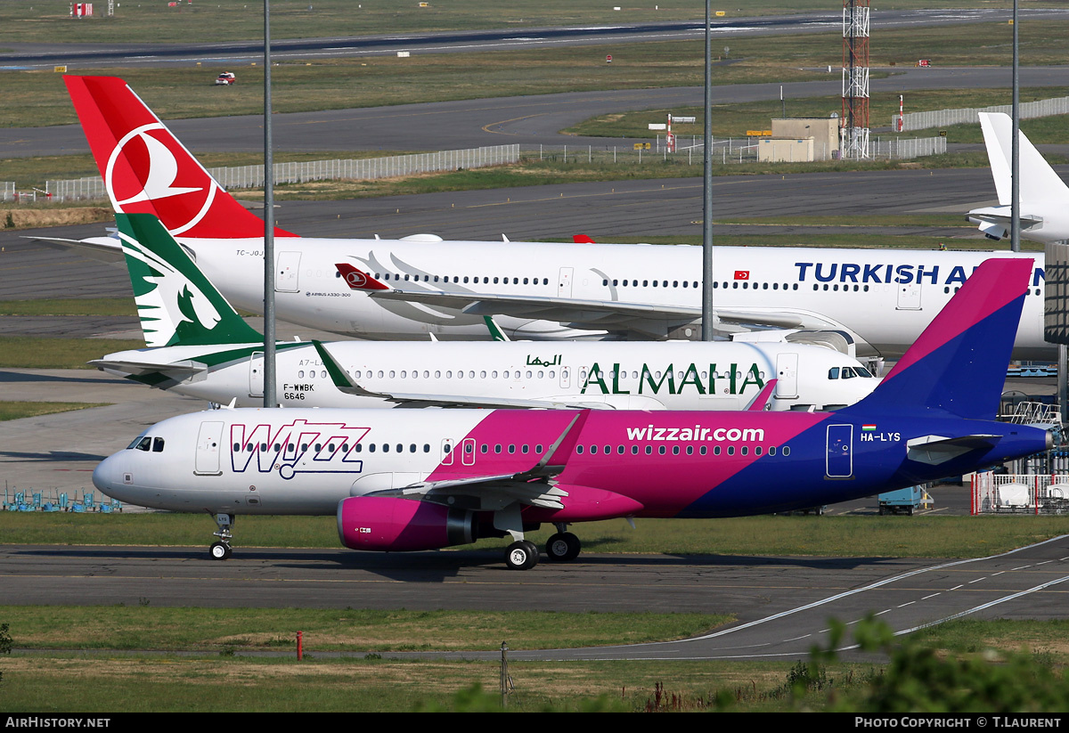 Aircraft Photo of HA-LYS | Airbus A320-232 | Wizz Air | AirHistory.net #218941
