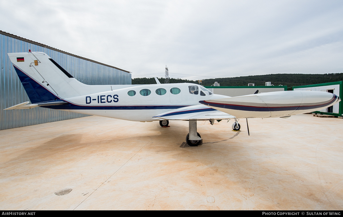 Aircraft Photo of D-IECS | Cessna 414A Chancellor | AirHistory.net #218955
